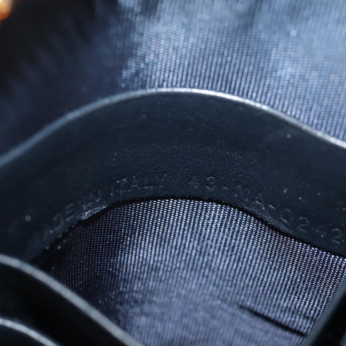 Christian Dior Trotter Canvas Dior 30 Montaigne Chain Pouch Navy Auth 147260A