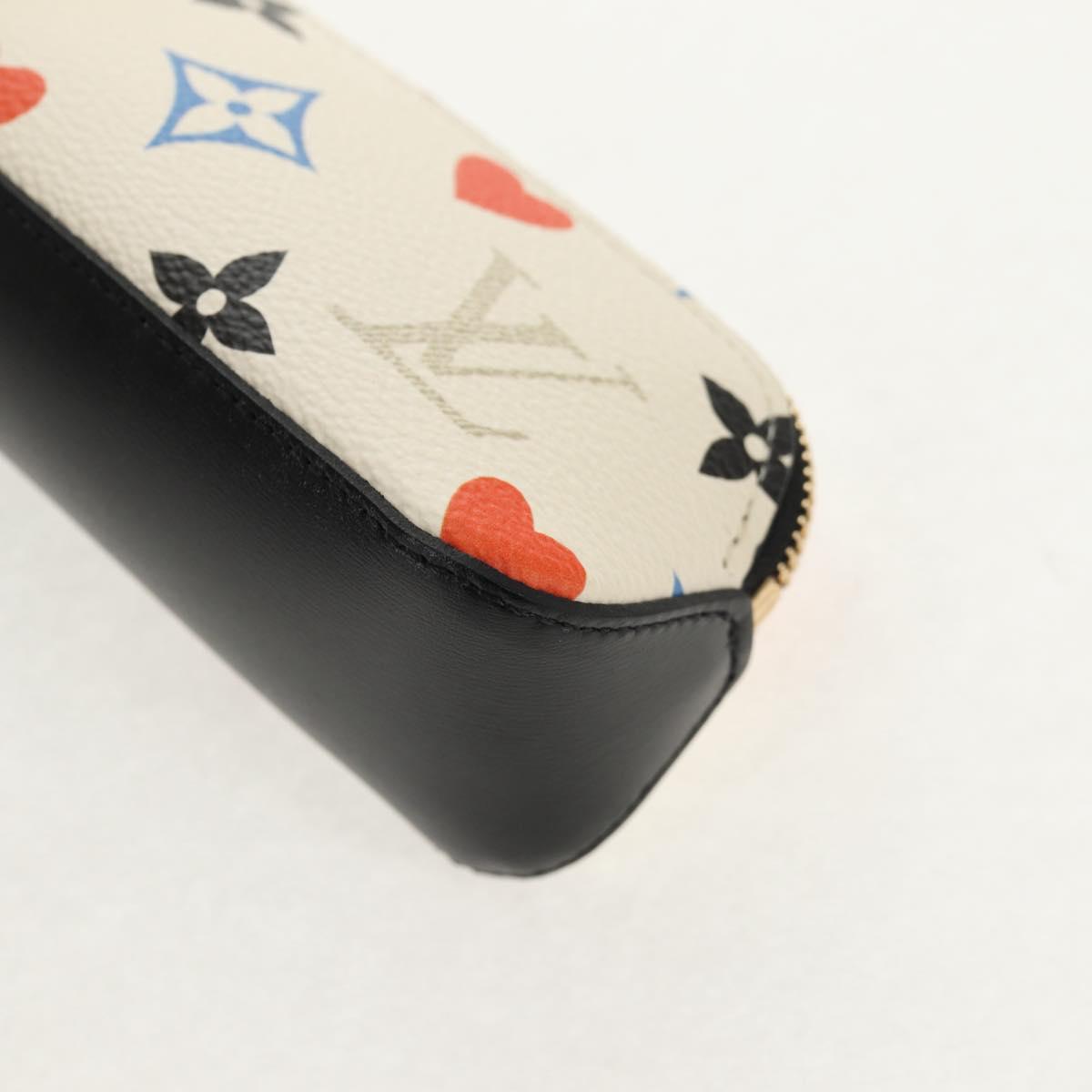 LOUIS VUITTON Monogram Game On Trousse Elizabeth Pen Case GI0585 LV Auth 147261SAM