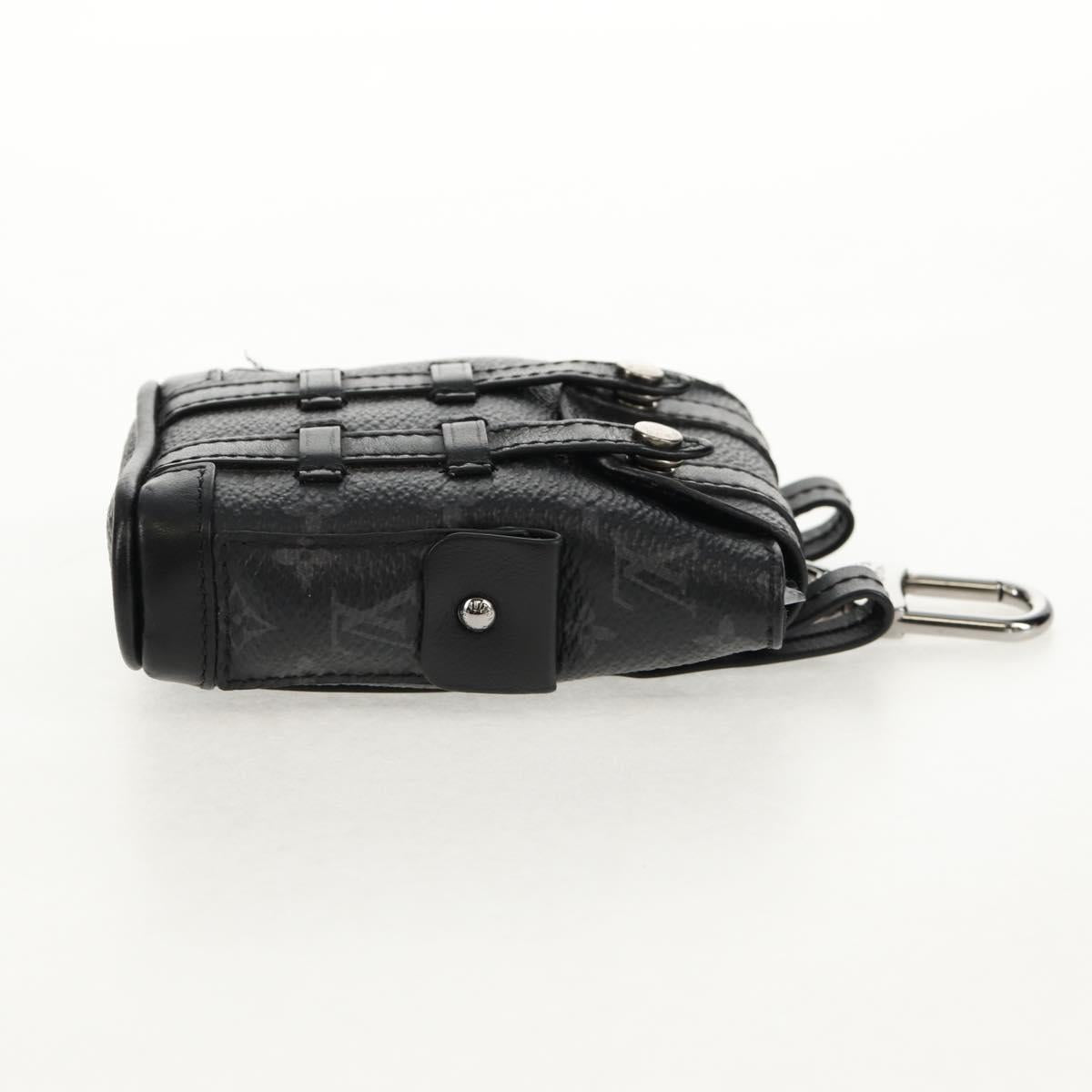 LOUIS VUITTON Monogram Eclipse Bijoux Sac Mini Christopher M77166 Auth 147262M