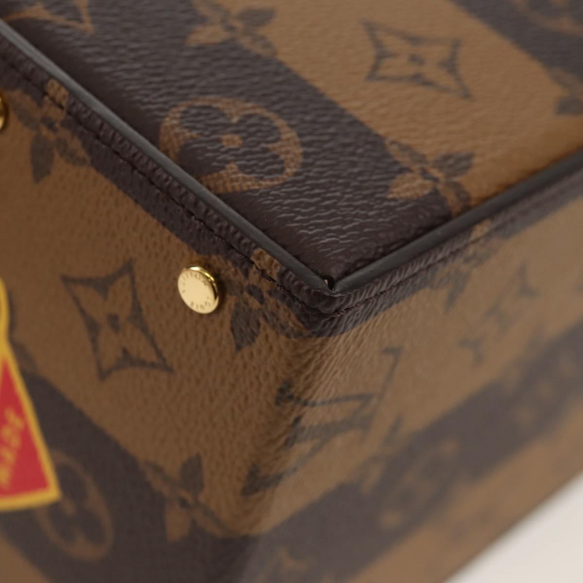 LOUIS VUITTON Monogram Stripe LVxNIGO Monogram Box Trunk LV Auth 147268SM