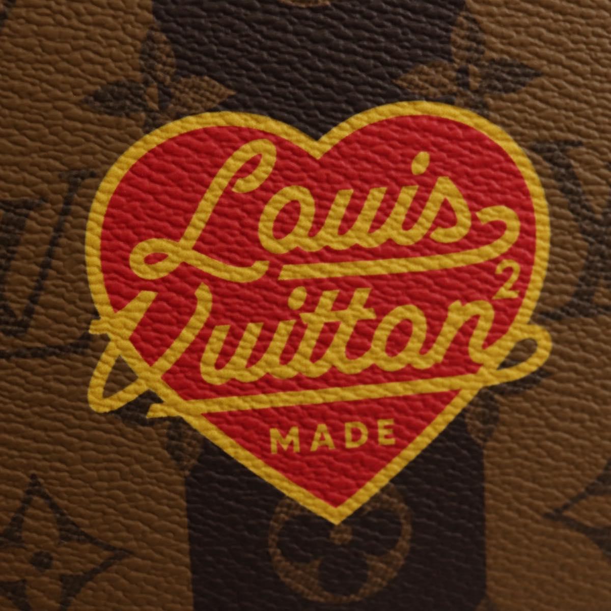 LOUIS VUITTON Monogram Stripe LVxNIGO Monogram Box Trunk LV Auth 147268SM