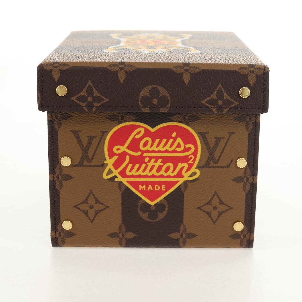 LOUIS VUITTON Monogram Stripe LVxNIGO Monogram Box Trunk LV Auth 147268SM