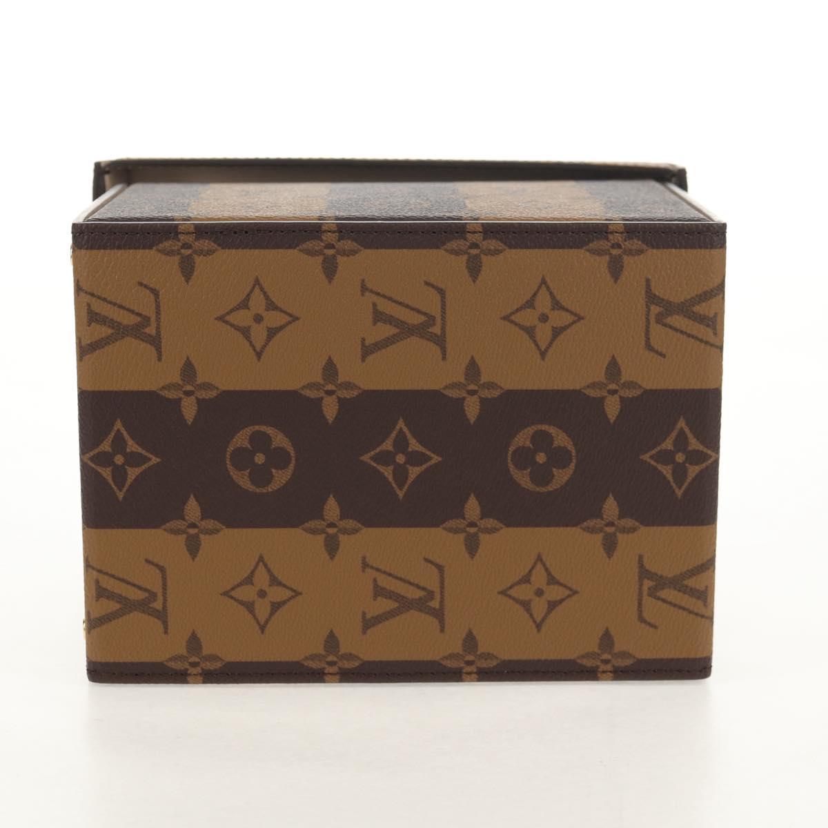 LOUIS VUITTON Monogram Stripe LVxNIGO Monogram Box Trunk LV Auth 147268SM