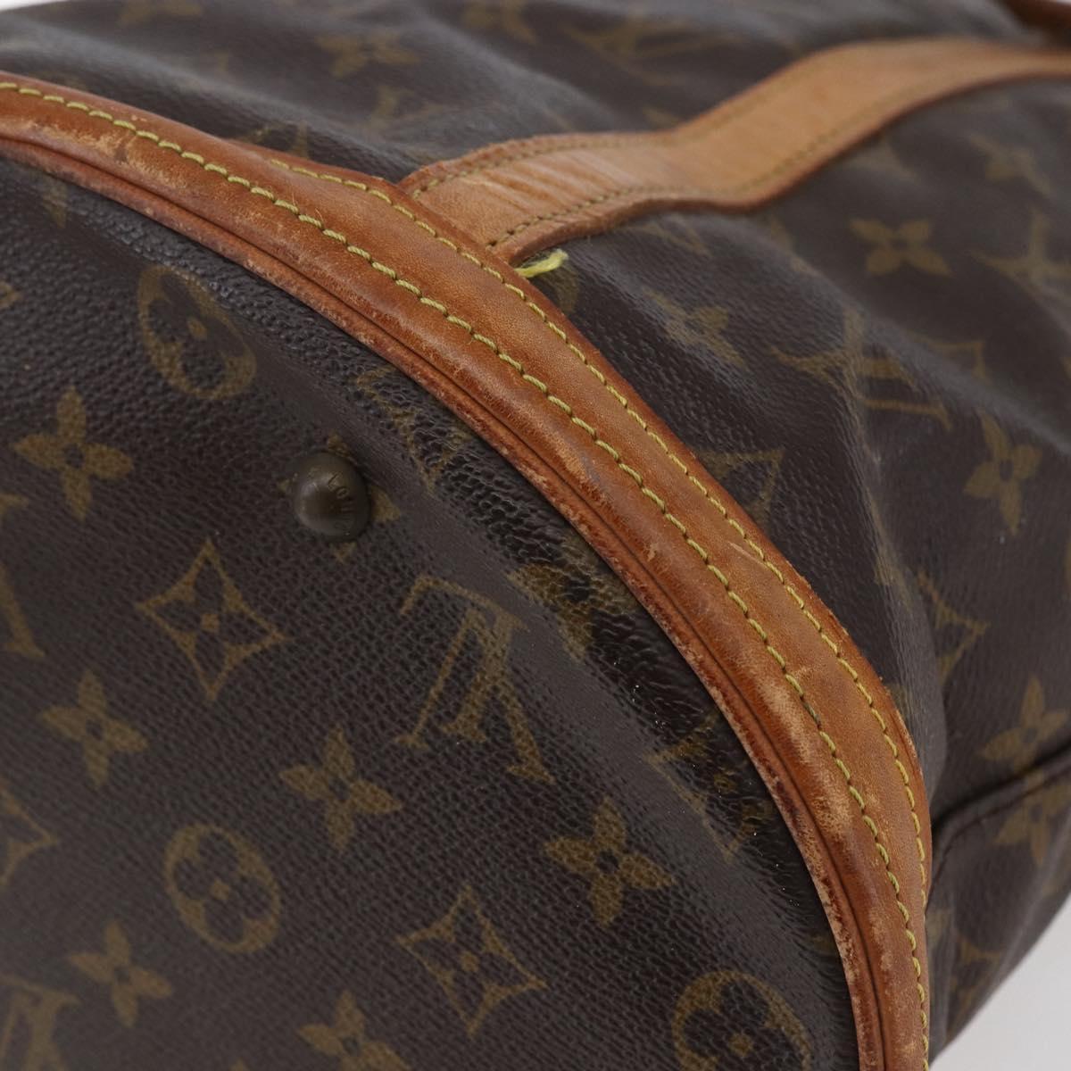 LOUIS VUITTON Monogram Bucket GM Shoulder Bag M42236 LV Auth 147272