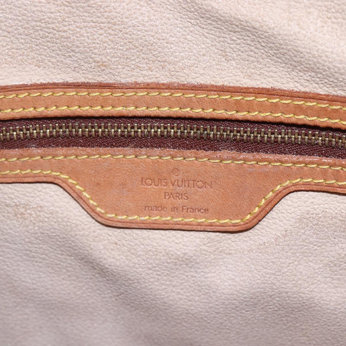 LOUIS VUITTON Monogram Bucket GM Shoulder Bag M42236 LV Auth 147272