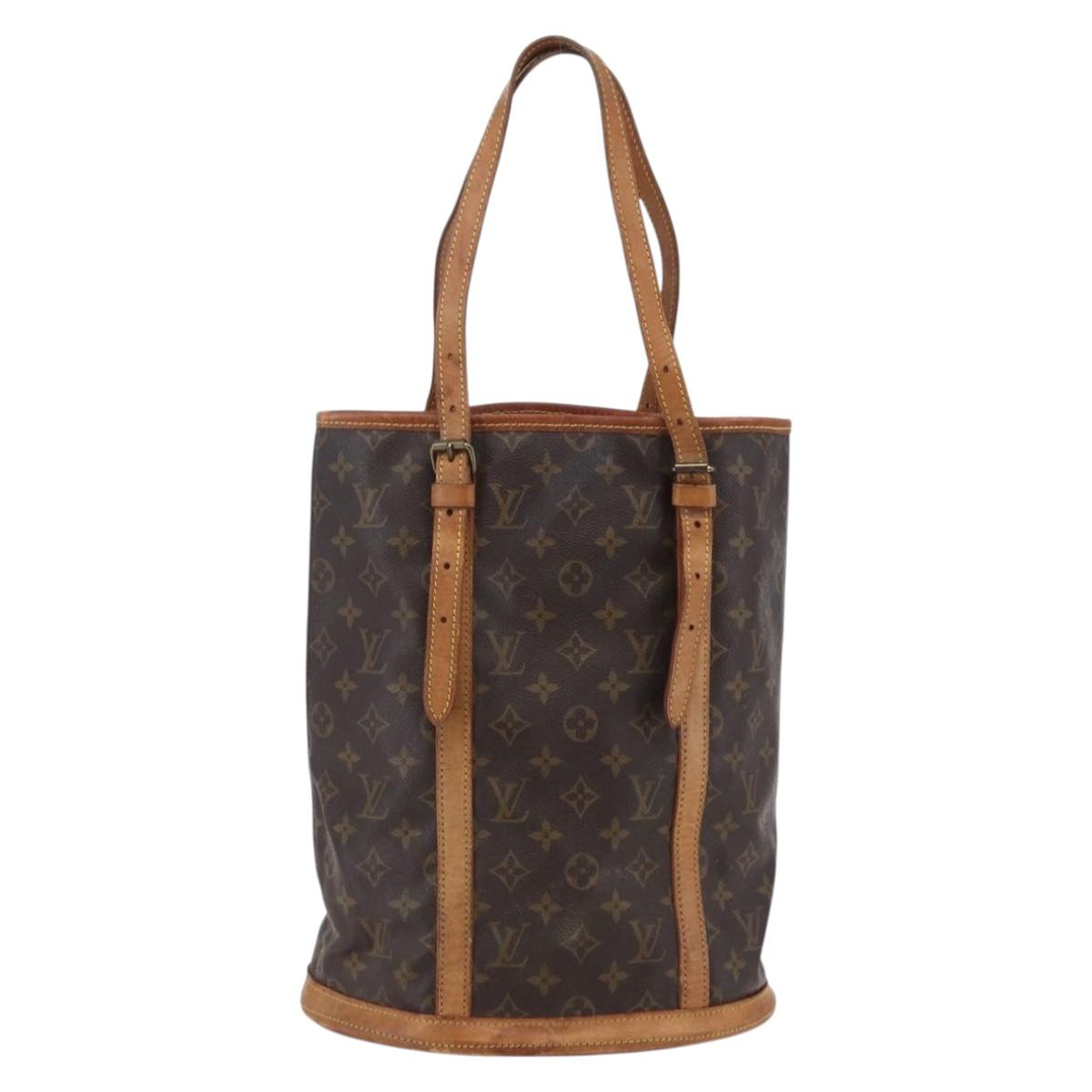 LOUIS VUITTON Monogram Bucket GM Shoulder Bag M42236 LV Auth 147272