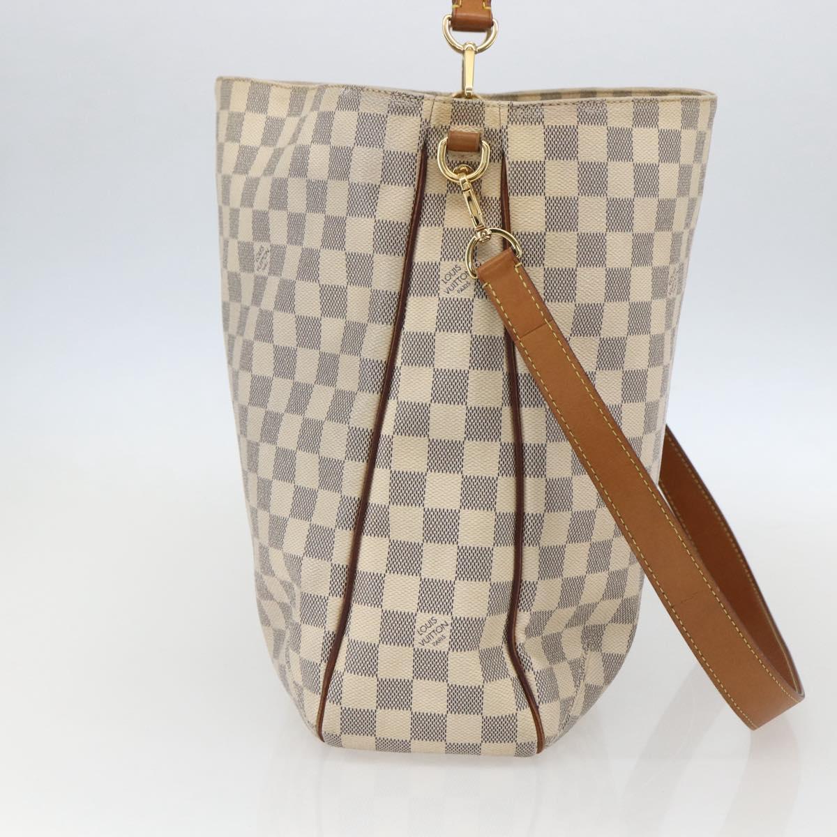 LOUIS VUITTON Damier Azur Sophie Shoulder Bag 2way N41216 LV Auth 147285A