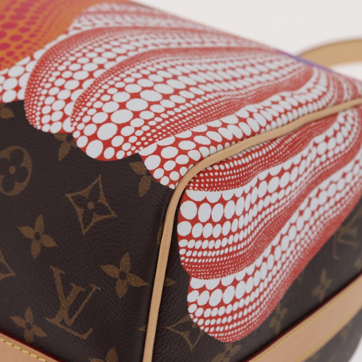 LOUIS VUITTON Yayoi Kusama Keepall Bandouliere 45 Bag M46441 LV Auth 147286SM