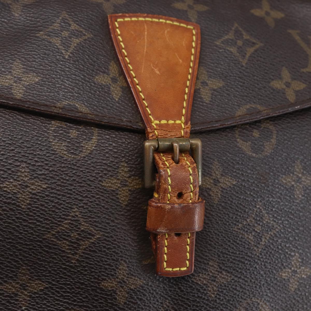LOUIS VUITTON Monogram Jeune Fille MM Shoulder Bag M51226 LV Auth 147310