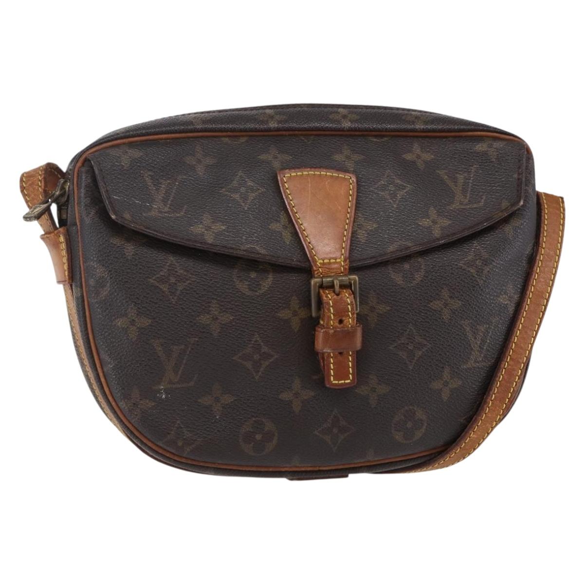 LOUIS VUITTON Monogram Jeune Fille MM Shoulder Bag M51226 LV Auth 147310