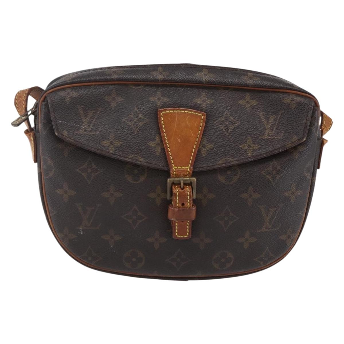 LOUIS VUITTON Monogram Jeune Fille MM Shoulder Bag M51226 LV Auth 147310