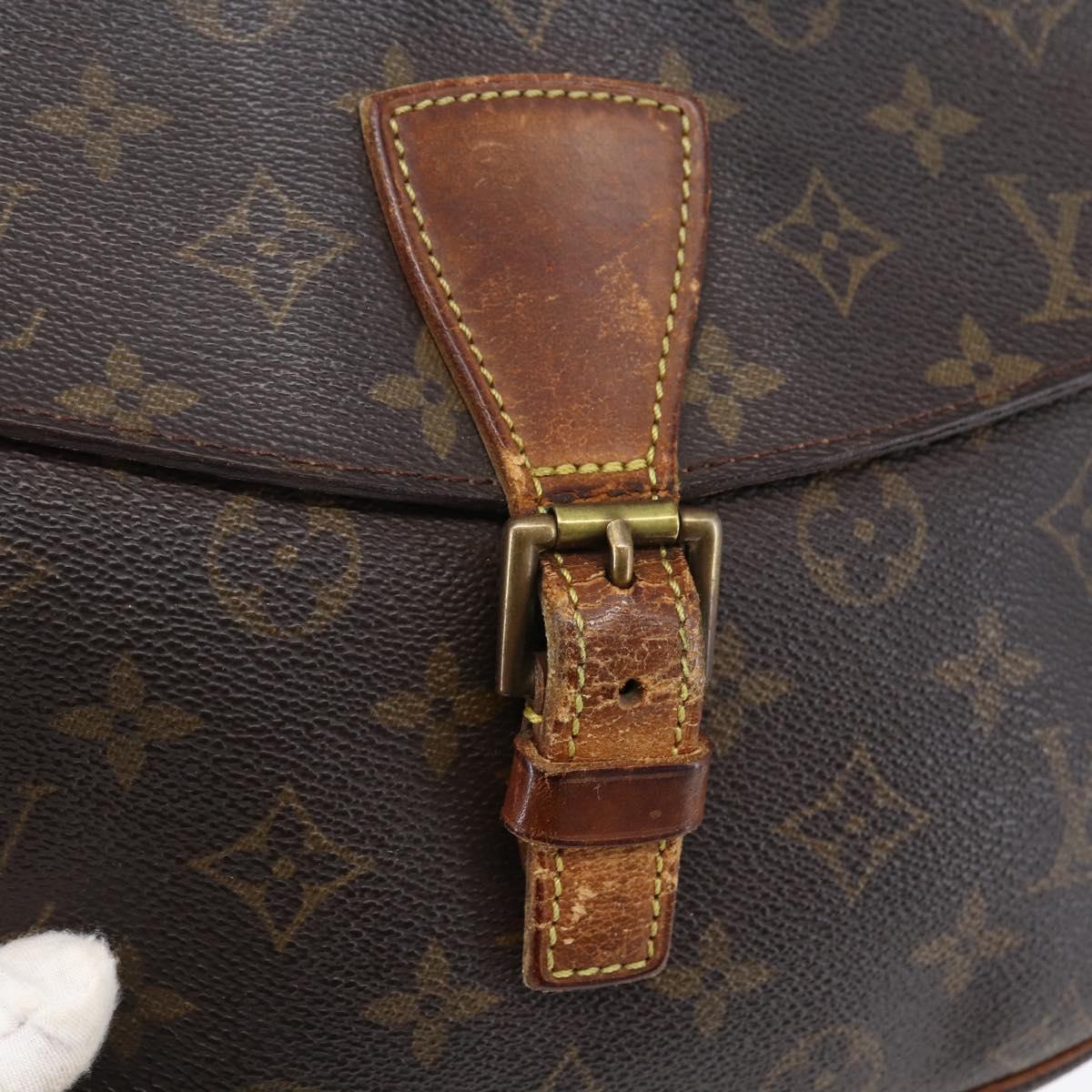 LOUIS VUITTON Monogram Jeune Fille GM Shoulder Bag M51225 LV Auth 147311