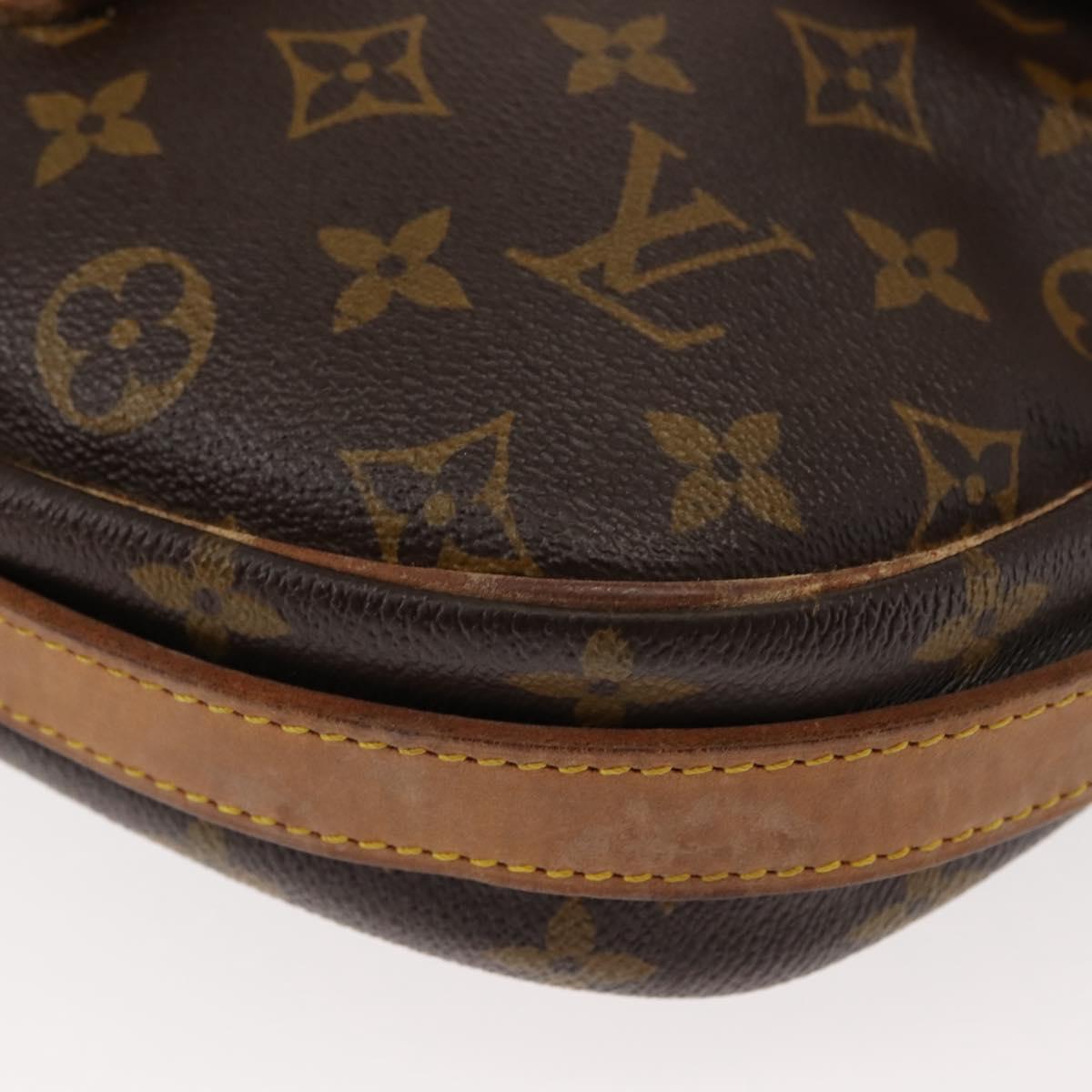 LOUIS VUITTON Monogram Jeune Fille GM Shoulder Bag M51225 LV Auth 147312