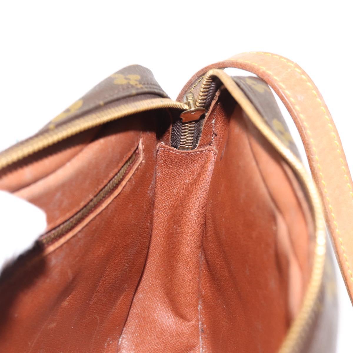 LOUIS VUITTON Monogram Jeune Fille GM Shoulder Bag M51225 LV Auth 147312