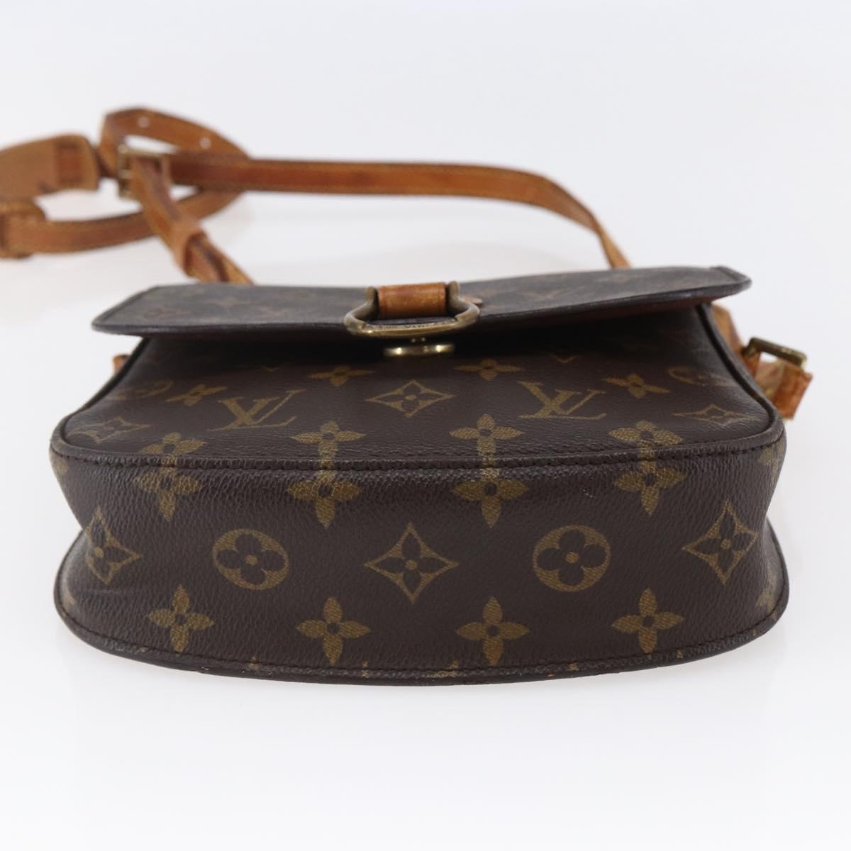 LOUIS VUITTON Monogram Saint Cloud MM Shoulder Bag M51243 LV Auth 147313