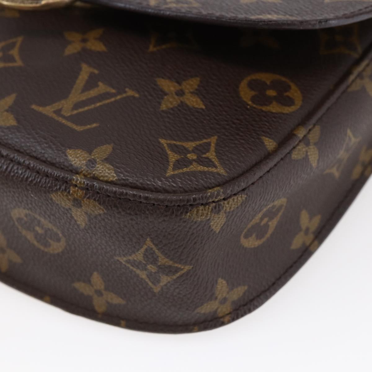 LOUIS VUITTON Monogram Saint Cloud MM Shoulder Bag M51243 LV Auth 147313