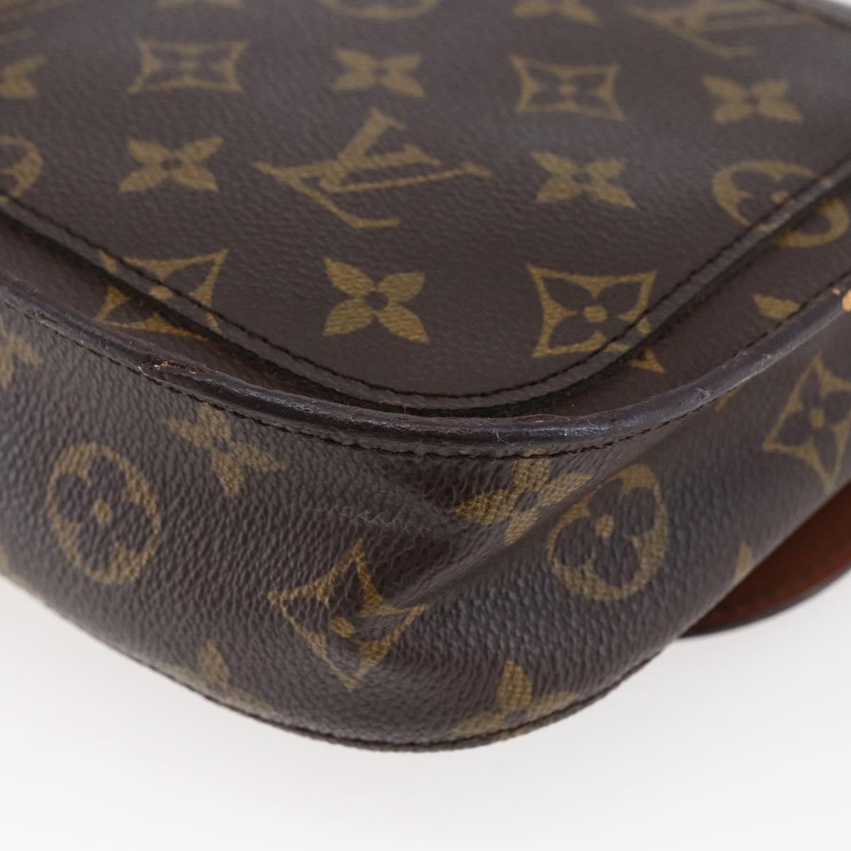 LOUIS VUITTON Monogram Saint Cloud MM Shoulder Bag M51243 LV Auth 147313
