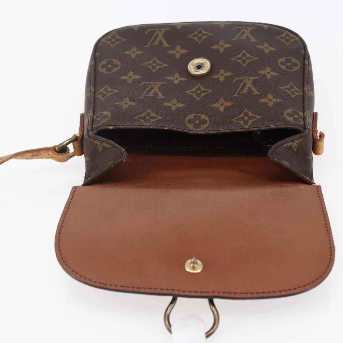 LOUIS VUITTON Monogram Saint Cloud MM Shoulder Bag M51243 LV Auth 147313