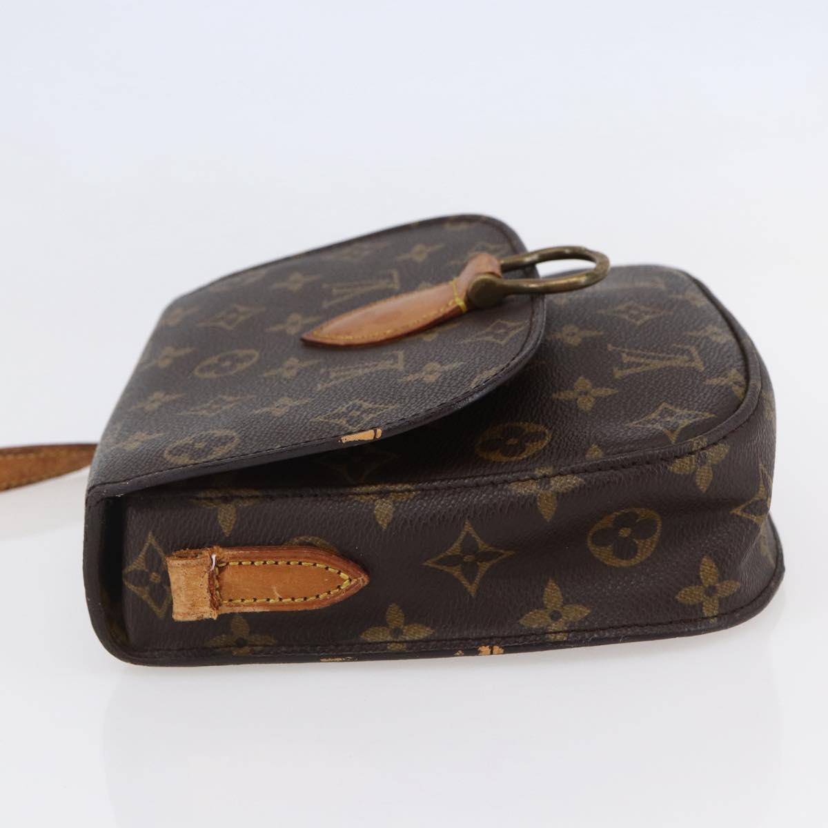LOUIS VUITTON Monogram Saint Cloud MM Shoulder Bag M51243 LV Auth 147313