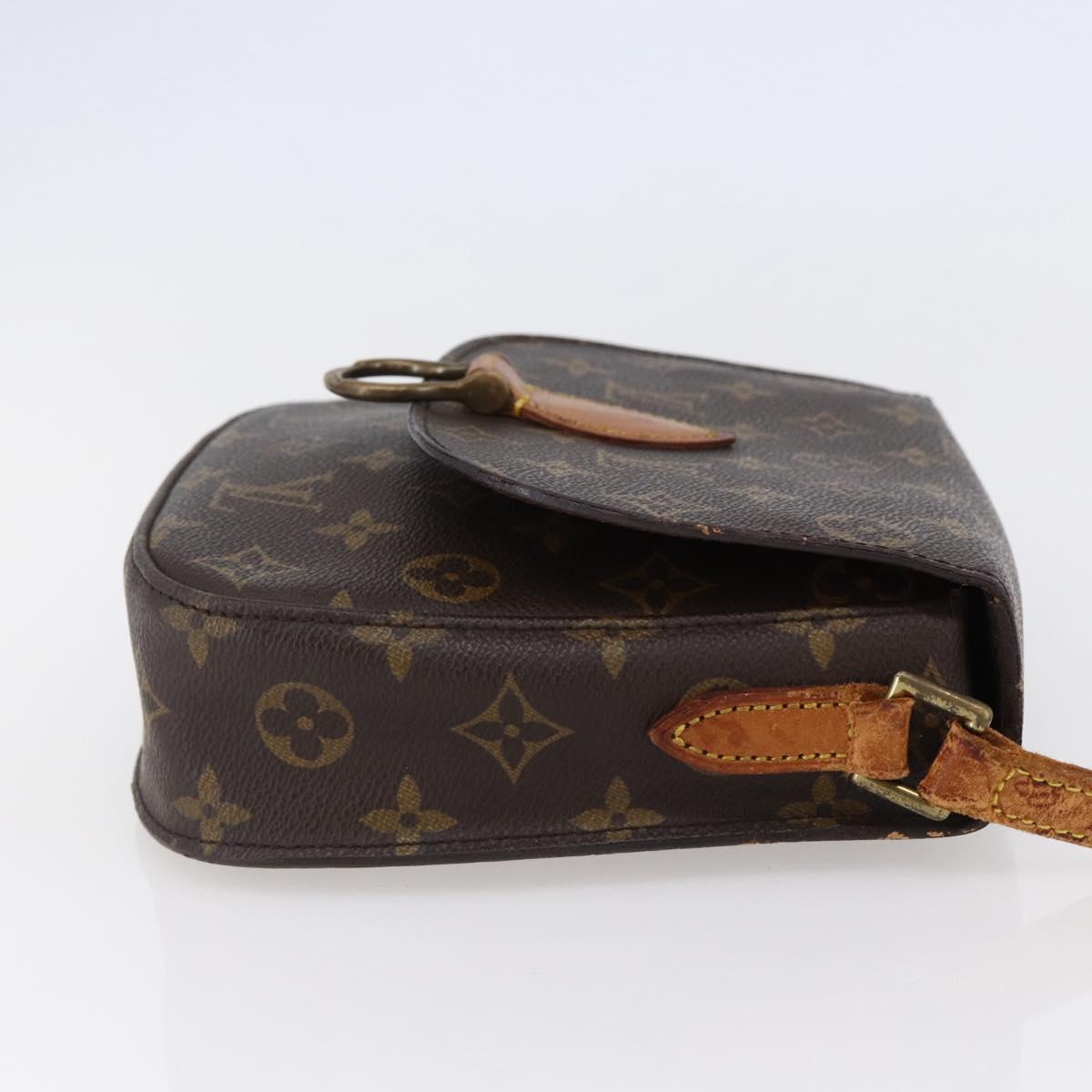 LOUIS VUITTON Monogram Saint Cloud MM Shoulder Bag M51243 LV Auth 147313