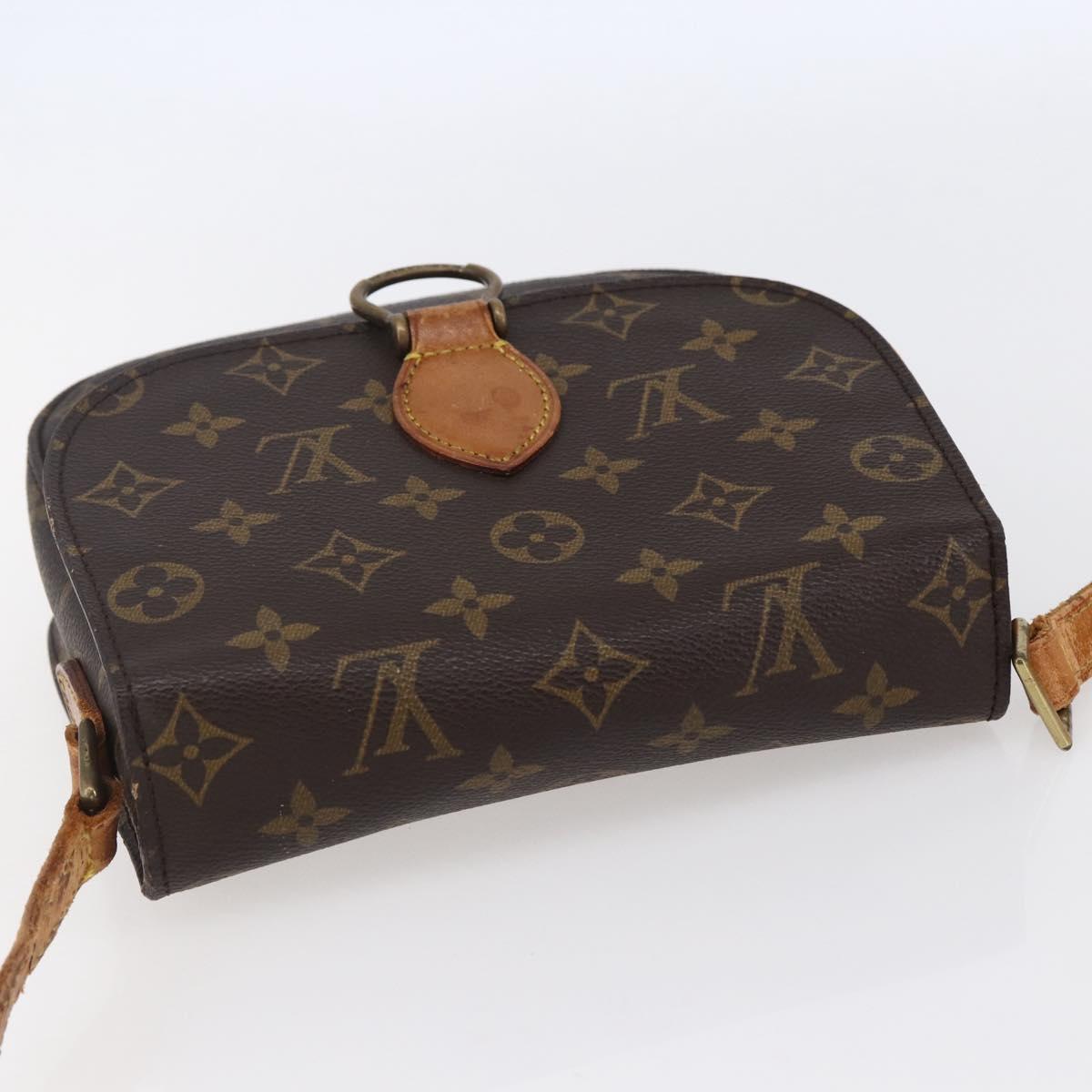 LOUIS VUITTON Monogram Saint Cloud MM Shoulder Bag M51243 LV Auth 147313