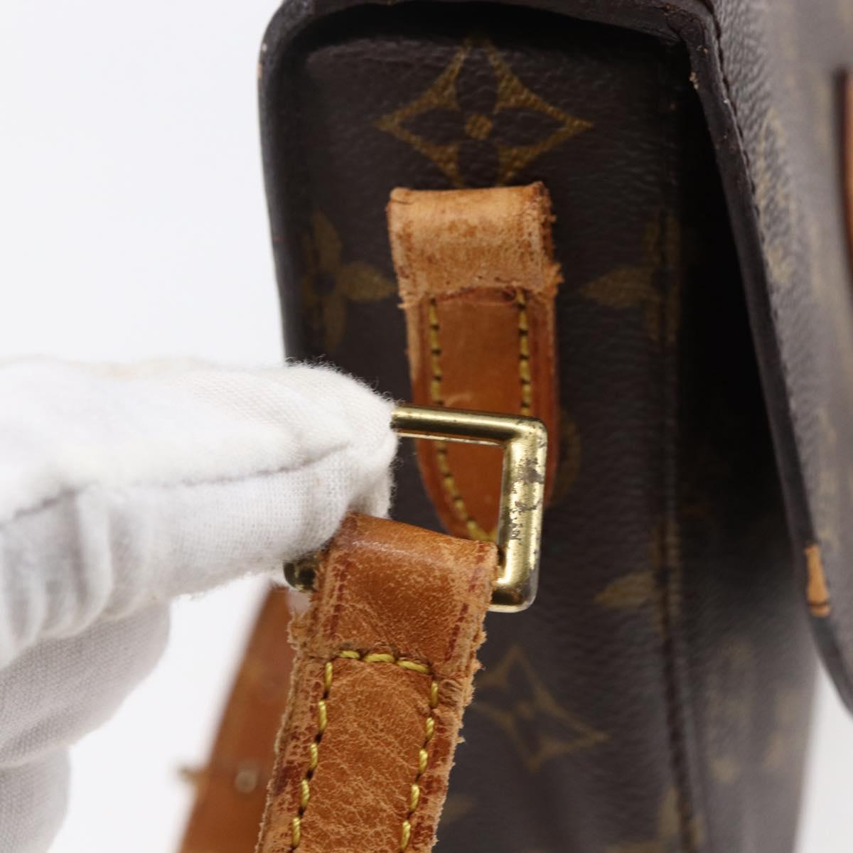 LOUIS VUITTON Monogram Saint Cloud MM Shoulder Bag M51243 LV Auth 147313