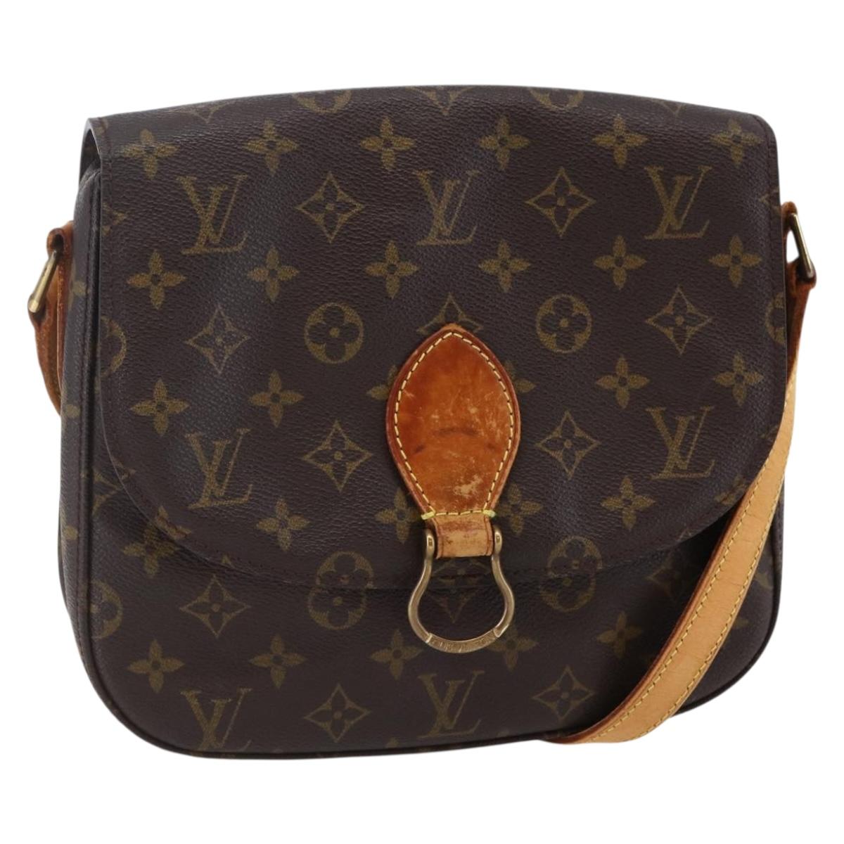 LOUIS VUITTON Monogram Saint Cloud GM Shoulder Bag M51242 LV Auth 147314