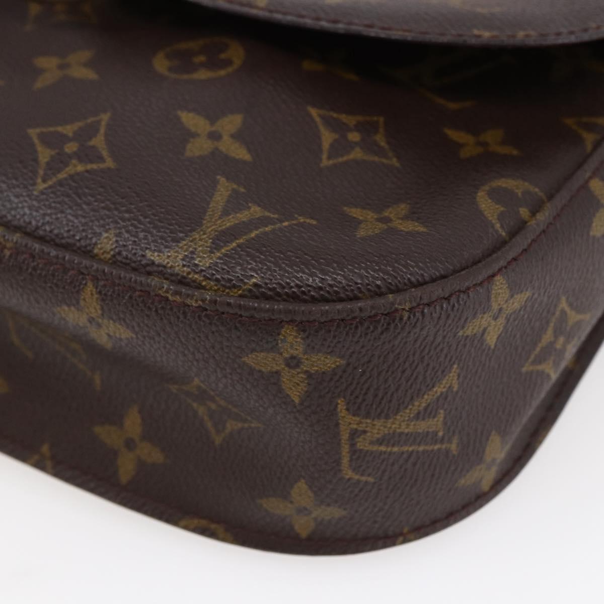 LOUIS VUITTON Monogram Saint Cloud GM Shoulder Bag M51242 LV Auth 147314