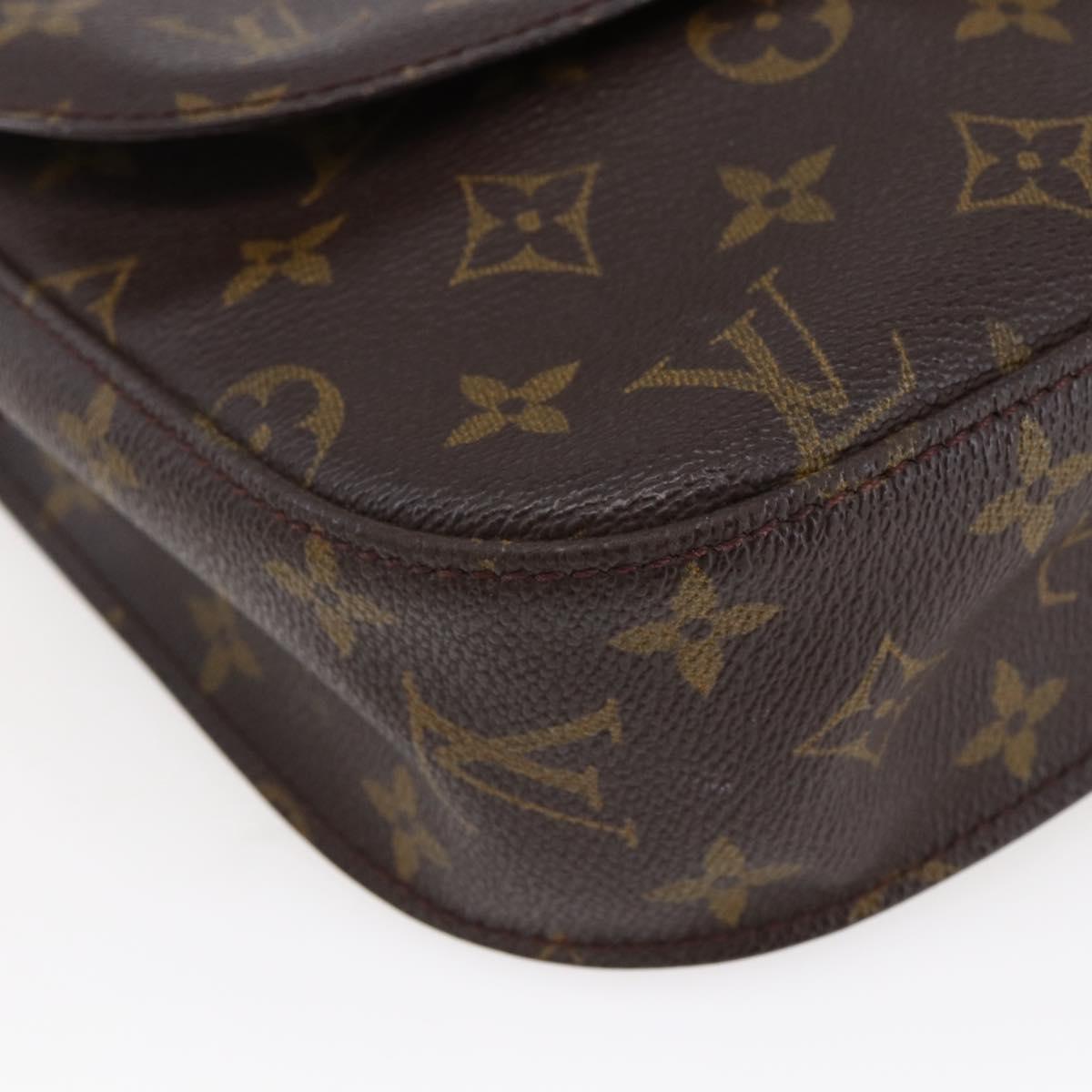 LOUIS VUITTON Monogram Saint Cloud GM Shoulder Bag M51242 LV Auth 147314