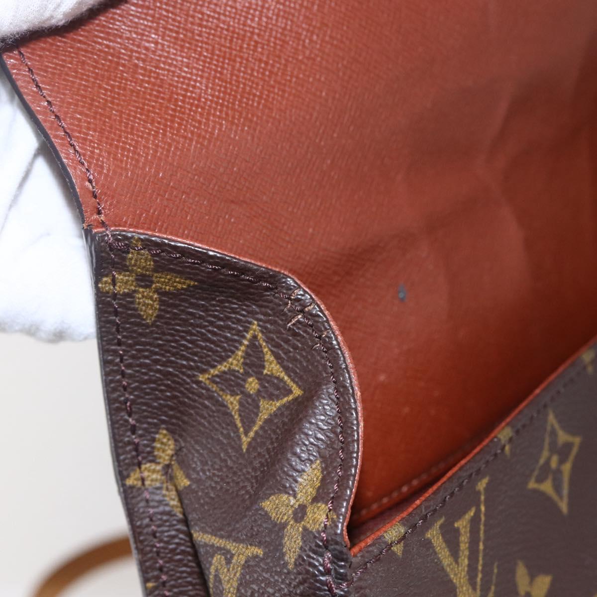 LOUIS VUITTON Monogram Saint Cloud GM Shoulder Bag M51242 LV Auth 147314