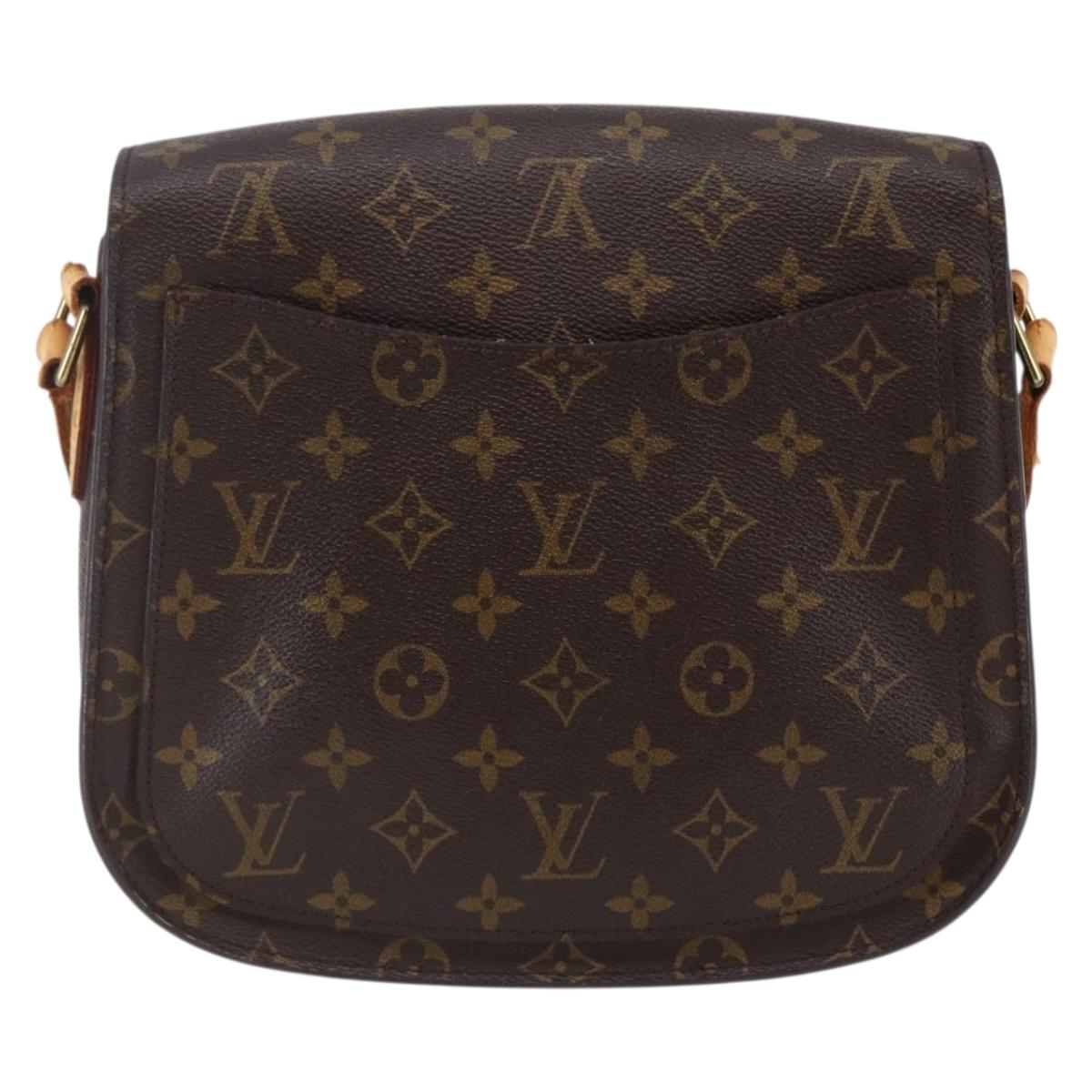 LOUIS VUITTON Monogram Saint Cloud GM Shoulder Bag M51242 LV Auth 147314