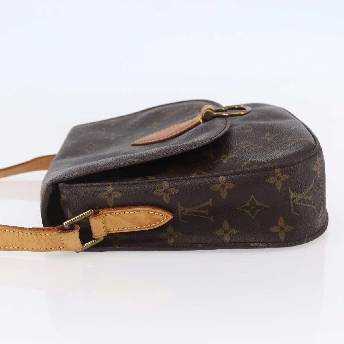 LOUIS VUITTON Monogram Saint Cloud GM Shoulder Bag M51242 LV Auth 147314