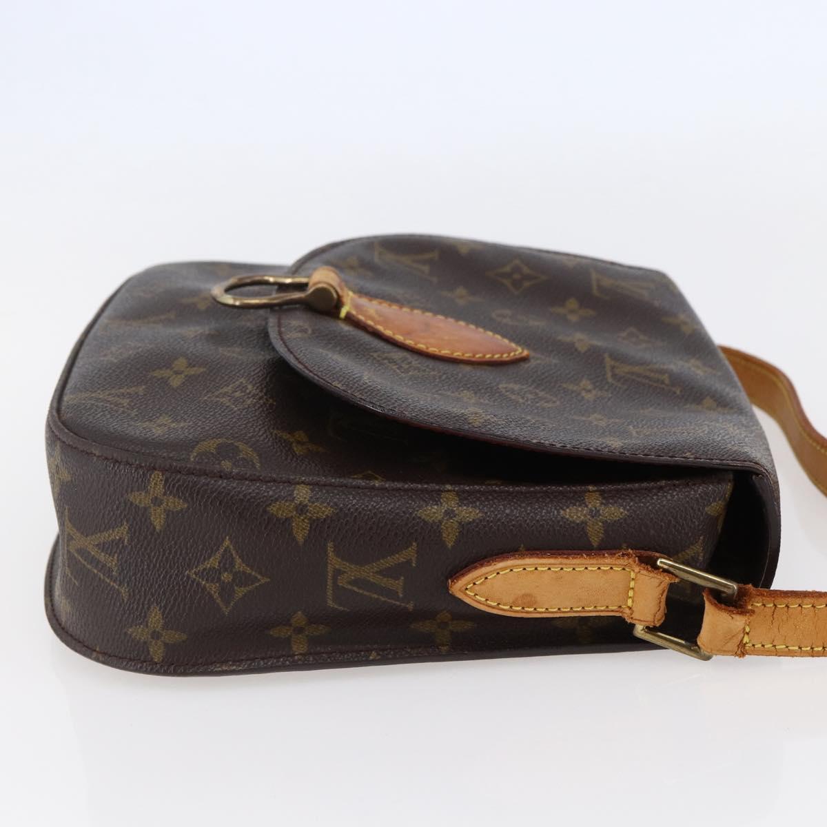 LOUIS VUITTON Monogram Saint Cloud GM Shoulder Bag M51242 LV Auth 147314