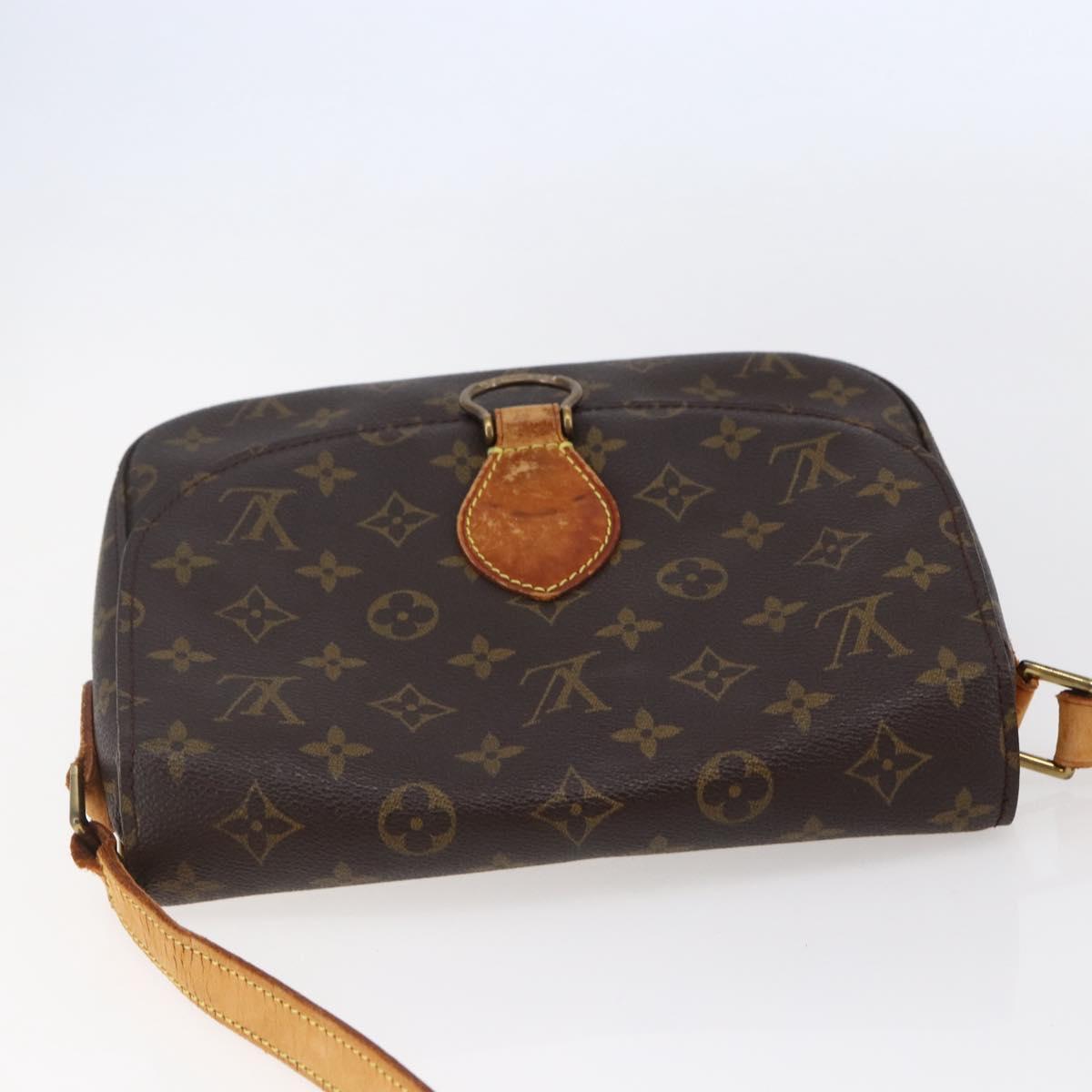 LOUIS VUITTON Monogram Saint Cloud GM Shoulder Bag M51242 LV Auth 147314