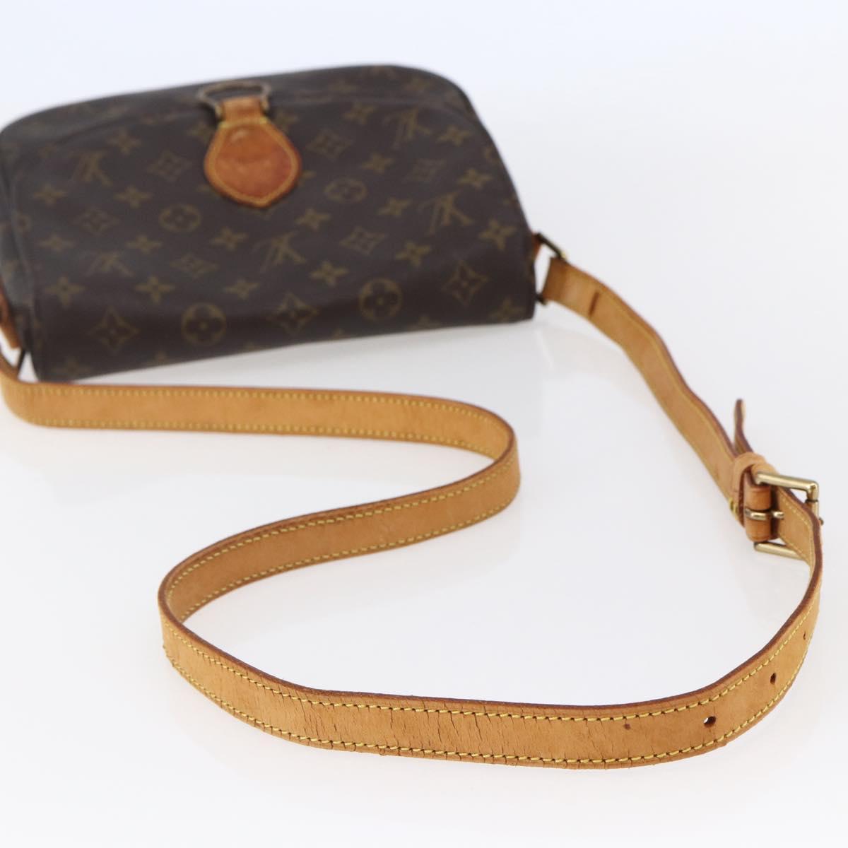 LOUIS VUITTON Monogram Saint Cloud GM Shoulder Bag M51242 LV Auth 147314