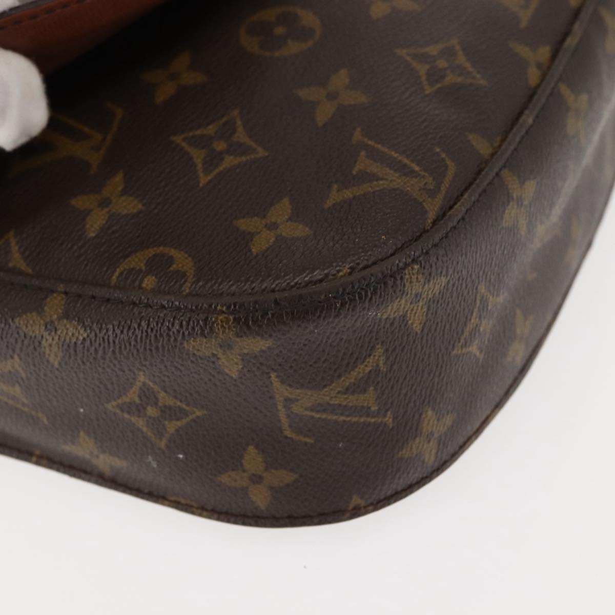 LOUIS VUITTON Monogram Saint Cloud GM Shoulder Bag M51242 LV Auth 147315