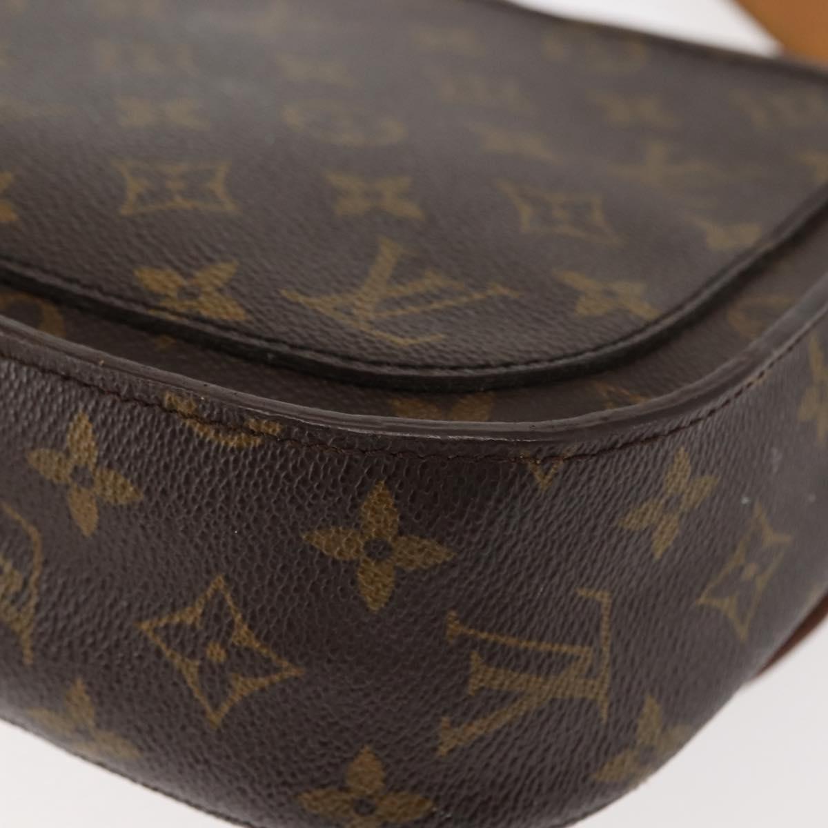 LOUIS VUITTON Monogram Saint Cloud GM Shoulder Bag M51242 LV Auth 147315