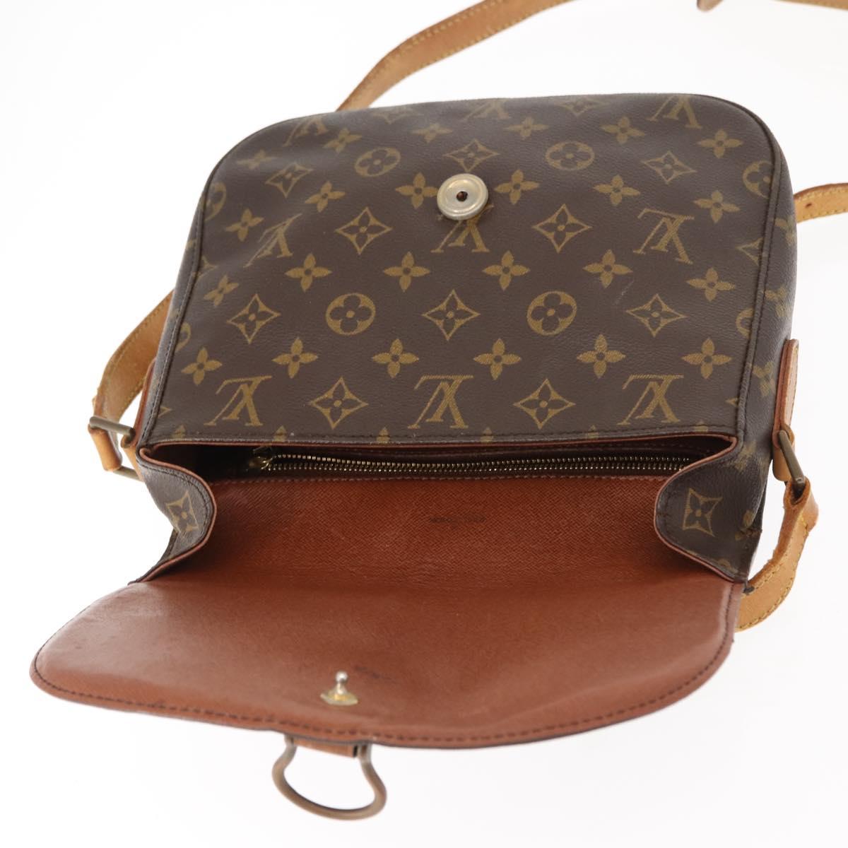 LOUIS VUITTON Monogram Saint Cloud GM Shoulder Bag M51242 LV Auth 147315