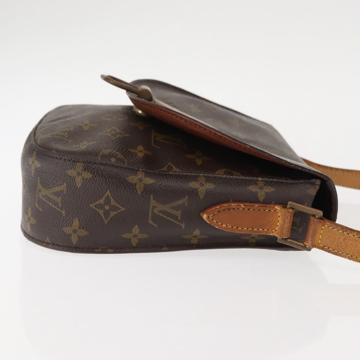 LOUIS VUITTON Monogram Saint Cloud GM Shoulder Bag M51242 LV Auth 147315