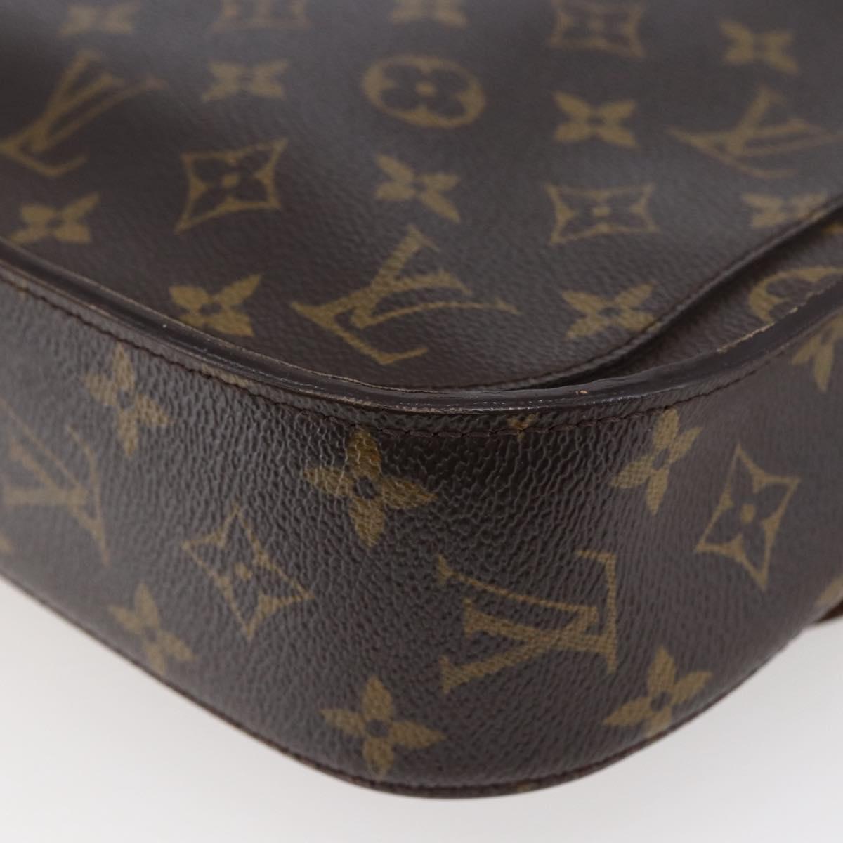 LOUIS VUITTON Monogram Saint Cloud GM Shoulder Bag M51242 LV Auth 147316