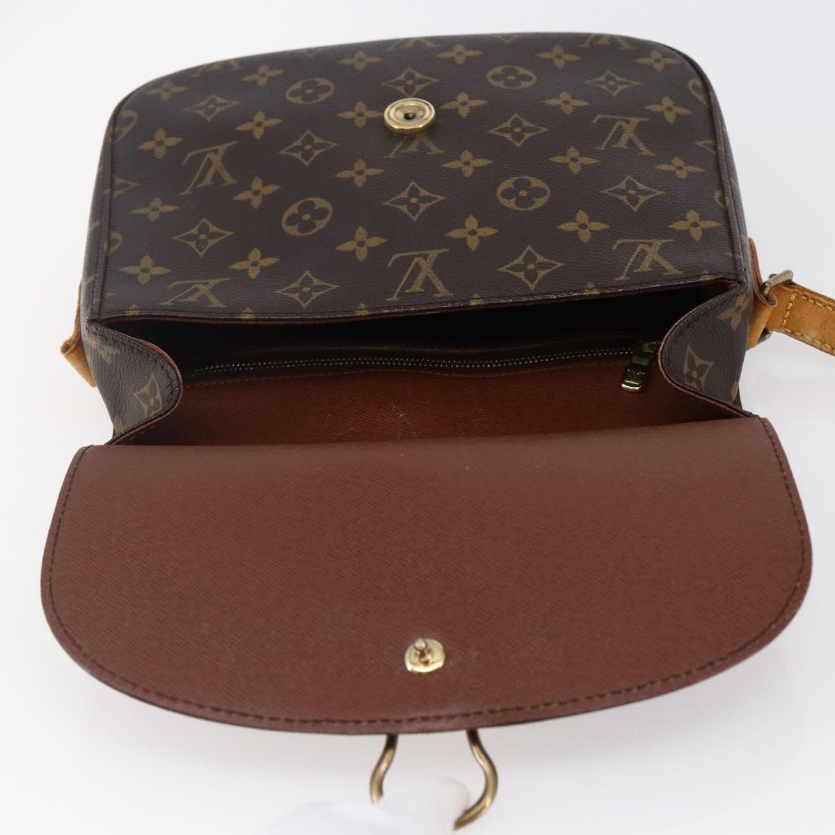LOUIS VUITTON Monogram Saint Cloud GM Shoulder Bag M51242 LV Auth 147316