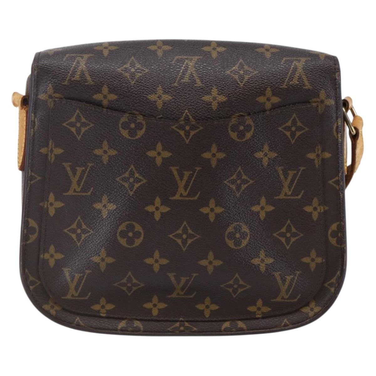 LOUIS VUITTON Monogram Saint Cloud GM Shoulder Bag M51242 LV Auth 147316