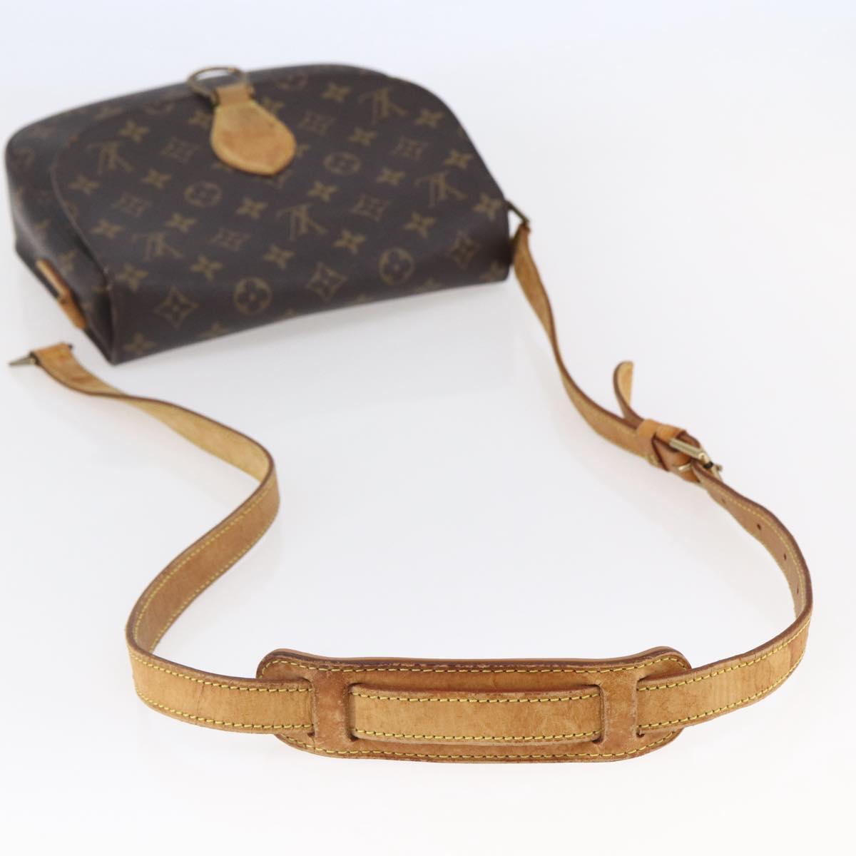 LOUIS VUITTON Monogram Saint Cloud GM Shoulder Bag M51242 LV Auth 147316