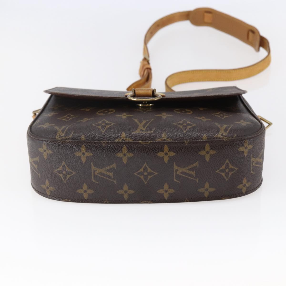 LOUIS VUITTON Monogram Saint Cloud GM Shoulder Bag M51242 LV Auth 147316