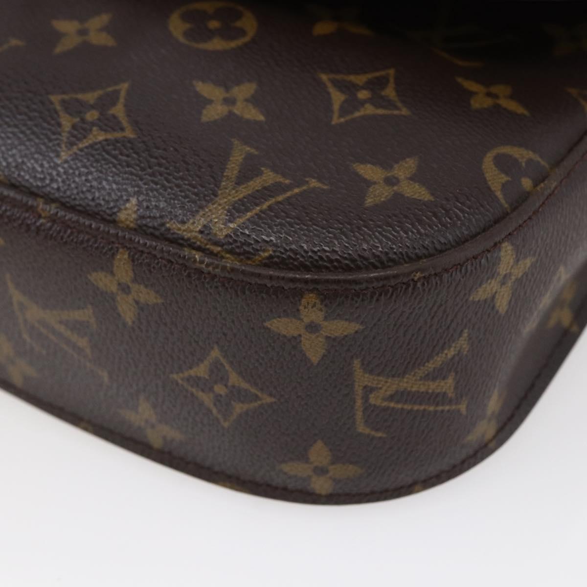 LOUIS VUITTON Monogram Saint Cloud GM Shoulder Bag M51242 LV Auth 147316