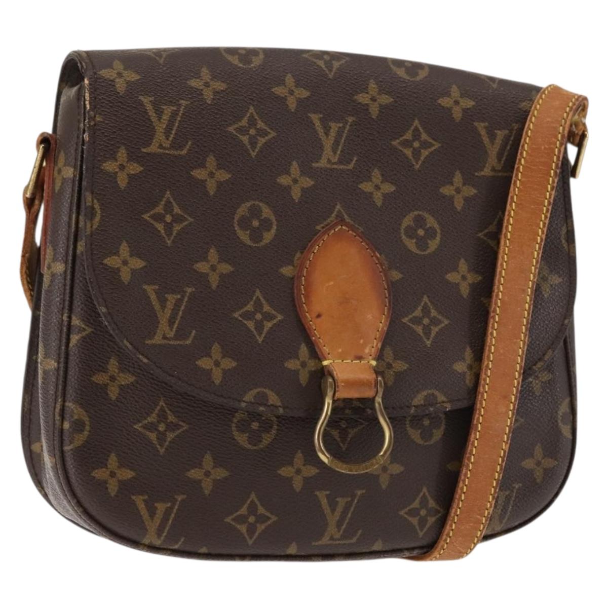 LOUIS VUITTON Monogram Saint Cloud GM Shoulder Bag M51242 LV Auth 147317