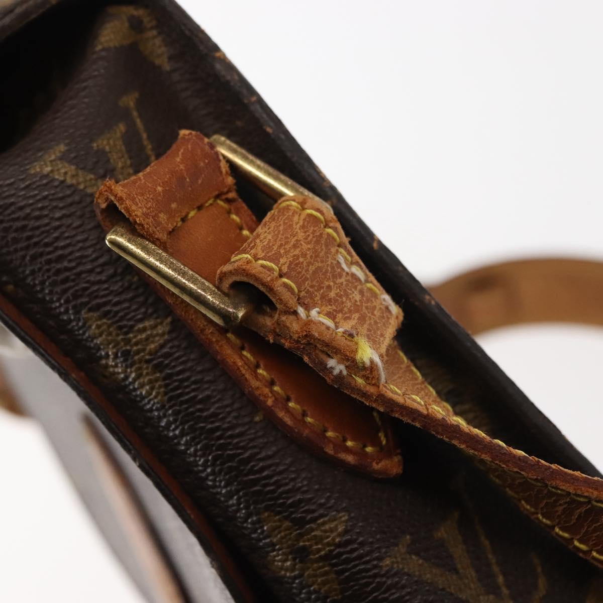 LOUIS VUITTON Monogram Saint Cloud GM Shoulder Bag M51242 LV Auth 147317