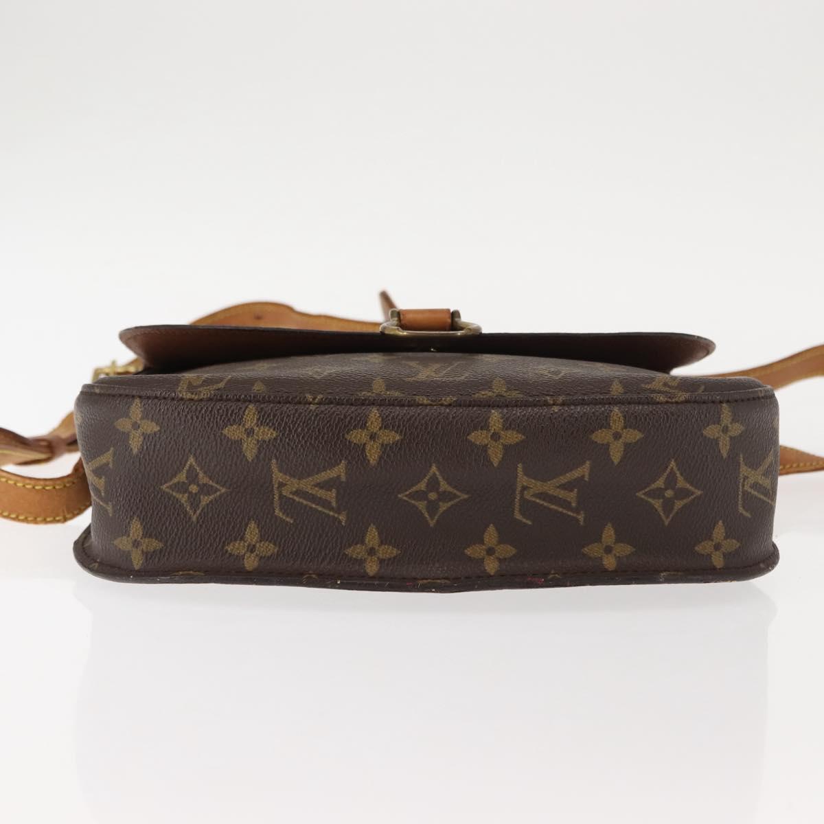 LOUIS VUITTON Monogram Saint Cloud GM Shoulder Bag M51242 LV Auth 147317