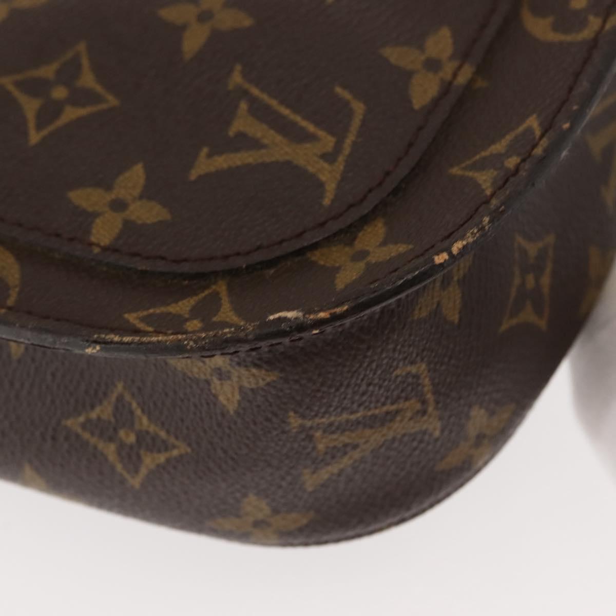 LOUIS VUITTON Monogram Saint Cloud GM Shoulder Bag M51242 LV Auth 147317