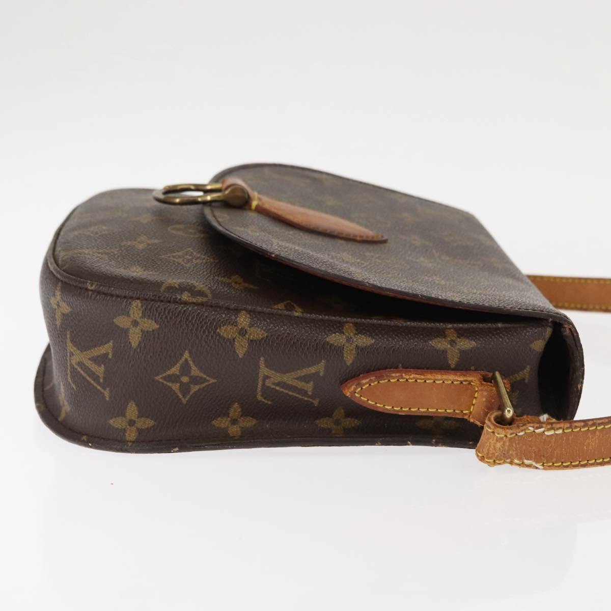 LOUIS VUITTON Monogram Saint Cloud GM Shoulder Bag M51242 LV Auth 147317